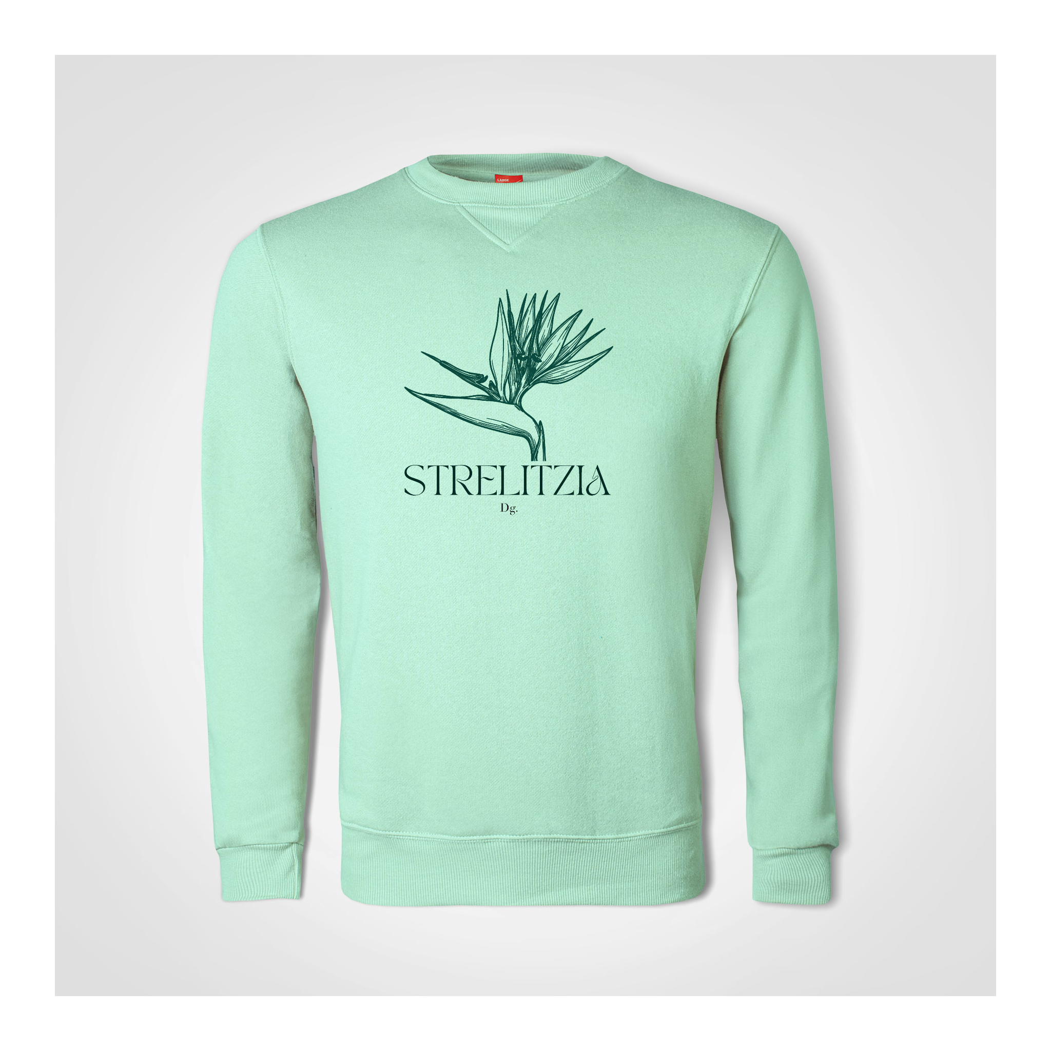 Strelitzia Mint Sweatshirt
