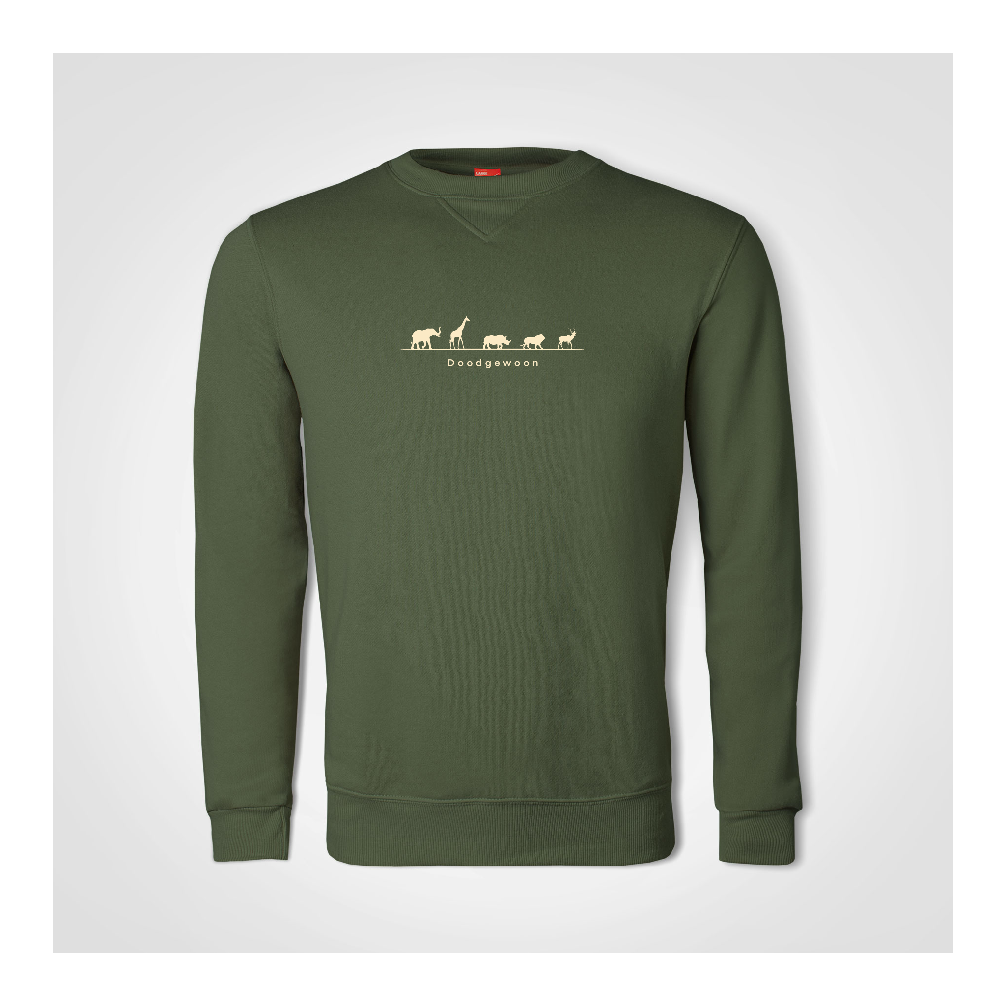 Simplistic Wildlife on Sweatshirt