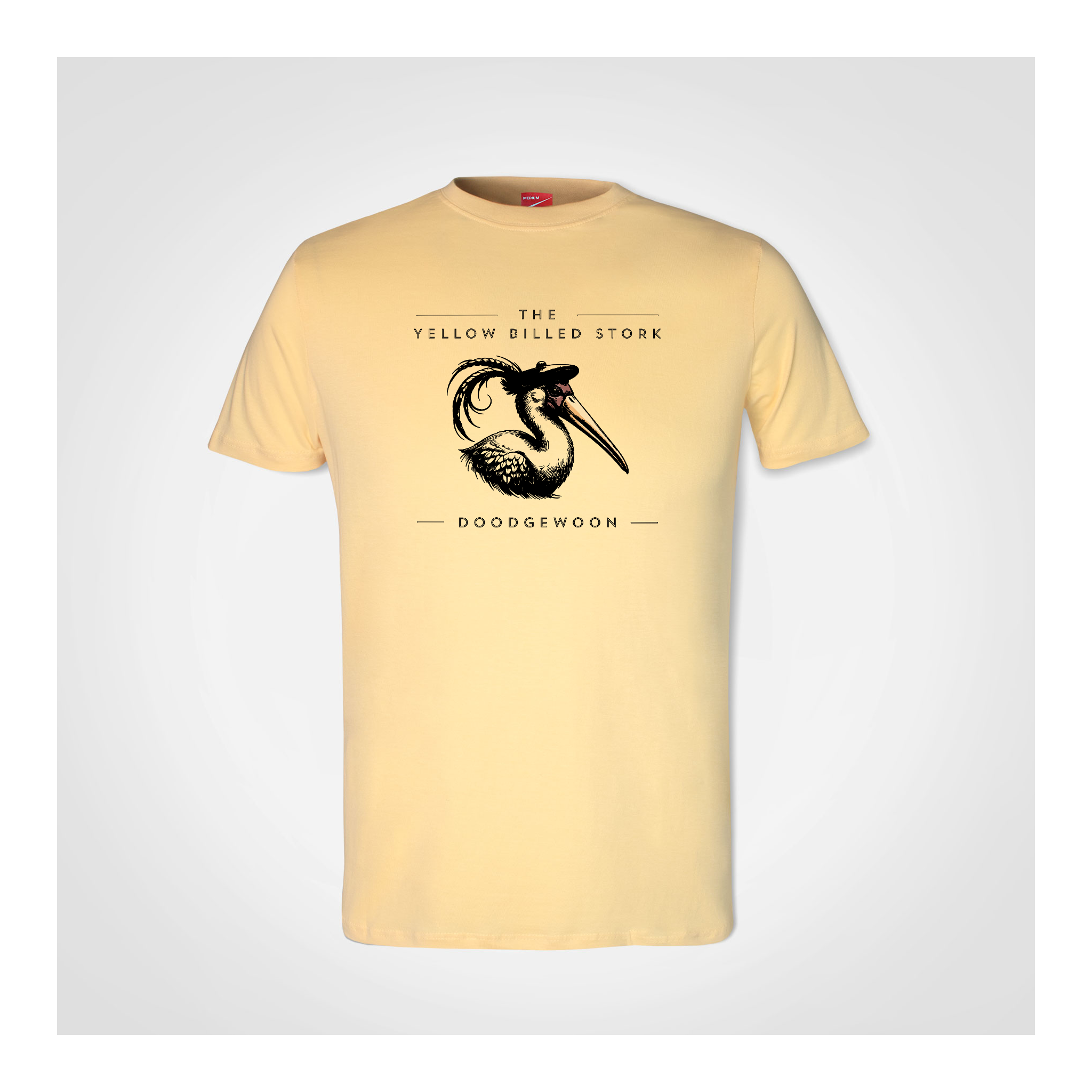 Yellow Billed Stork Short-Sleeved T-Shirt