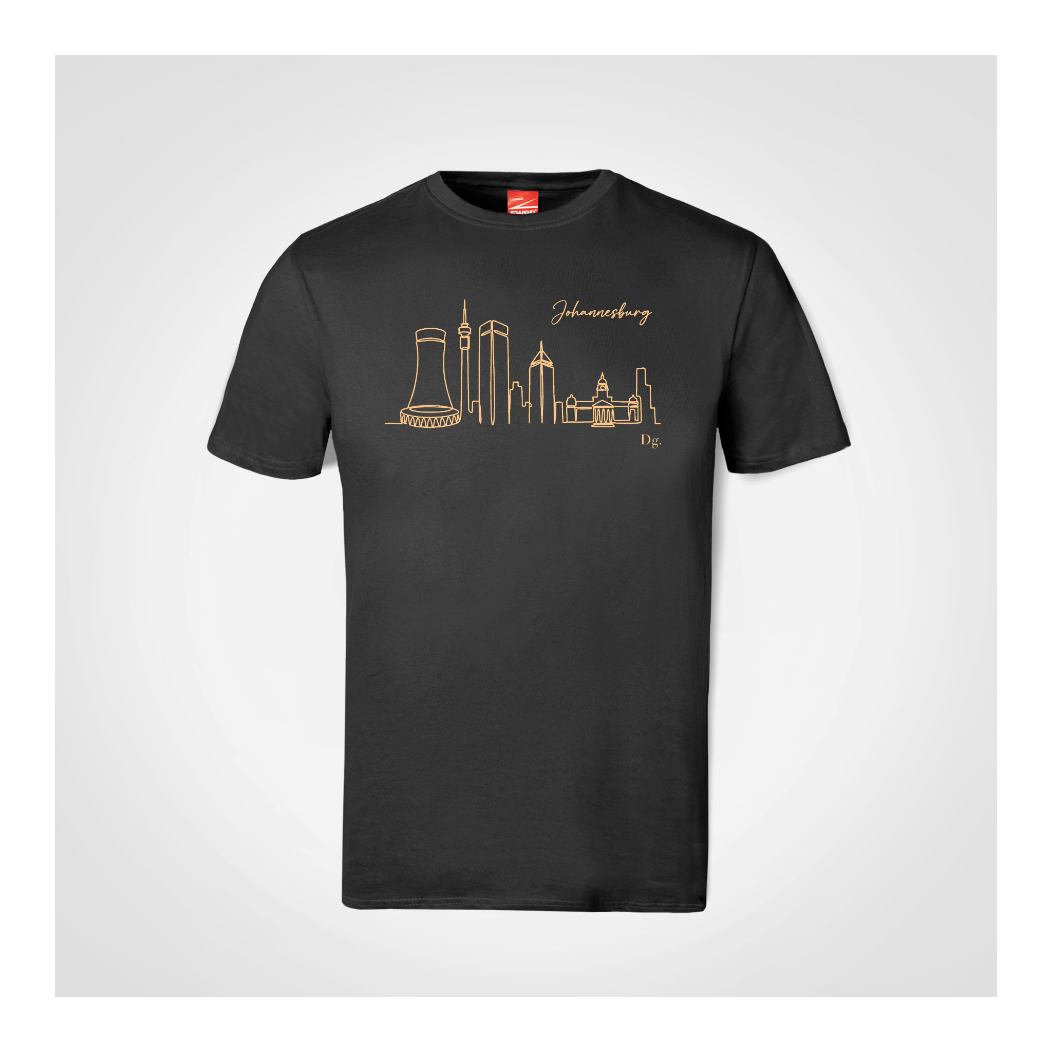 Johannesburg Skyline Short-Sleeved T-Shirt